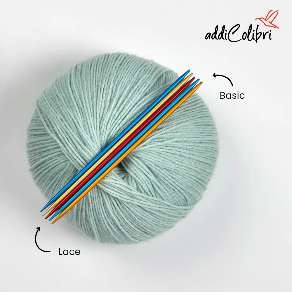 addiColibri Needle Set - Lightweight & Colorful Knitting Needles - Image 9