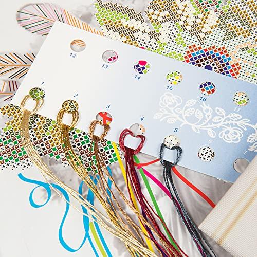 Beadwork kit B-643 "Autumn", Bead Embroidery, Needlepoint, Handcraft kit, DIY Beaded Painting 3D, Tapestry Beaded Cross Stitch kit, Beadwork - Image 6