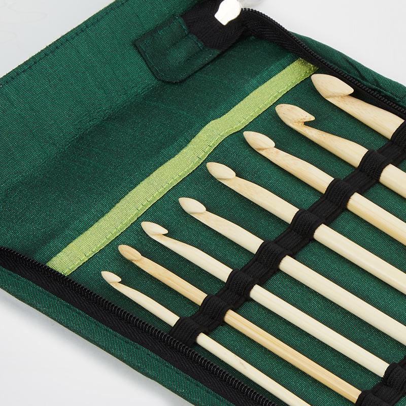 KnitPro Bamboo Interchangeable Afghan / Tunisian Crochet Set (22550) - Image 4