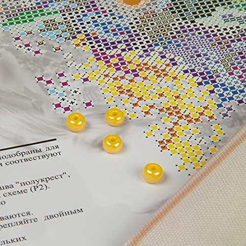 Beadwork kit B-641 "Spring", Bead Embroidery, Needlepoint, Handcraft kit, DIY Beaded Painting 3D, Tapestry Beaded Cross Stitch kit, Beadwork - Image 5