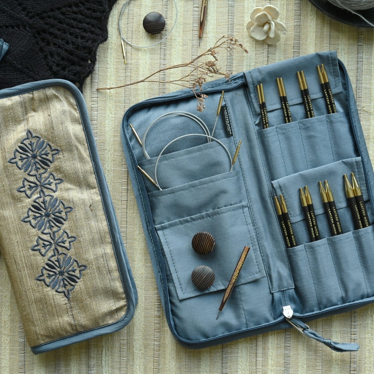 KnitPro Lantern Moon Glory Interchangeable Needle Set 5" (13 cm) 3.0, 3.5, 4.0, 4.5, 5.0, 5.5, 6.0 & 8.0mm (350303) - Image 3