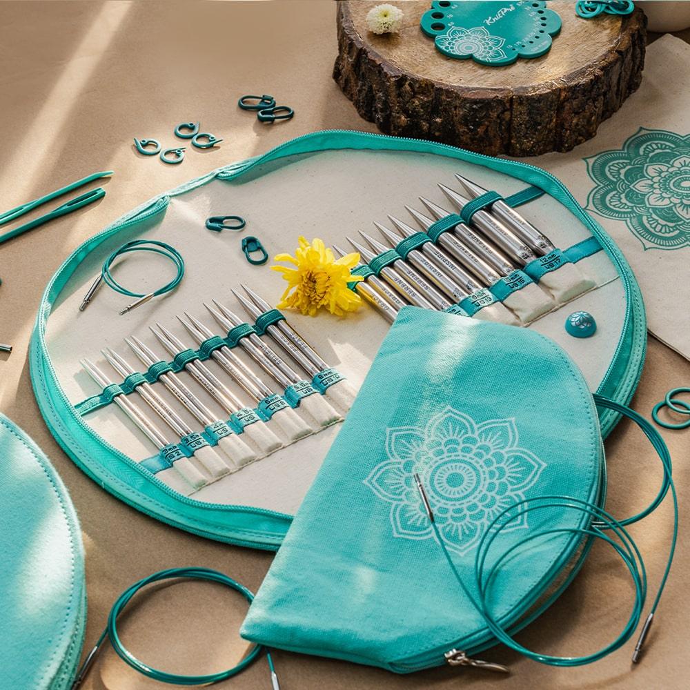 KnitPro MINDFUL Mindful Lace Normal Interchangeable Needle Set 13 cm (5") - THE GRATITUDE SET (36301) - Image 3
