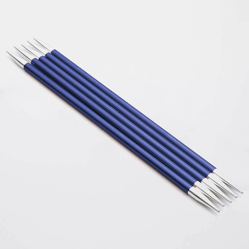 KnitPro Aluminium Zing Double Pointed Needles, Aluminium Double Ended Knitting Pins - Image 13