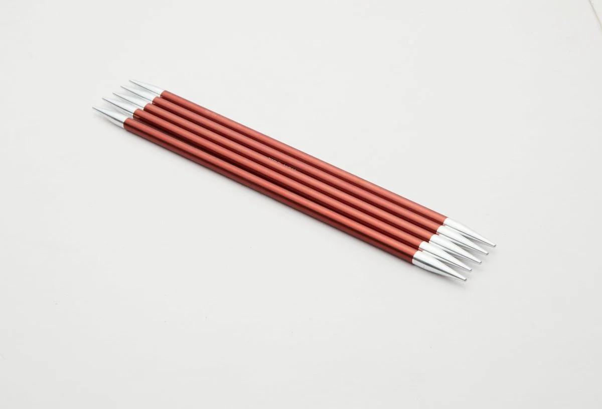 KnitPro Aluminium Zing Double Pointed Needles, Aluminium Double Ended Knitting Pins - Image 15