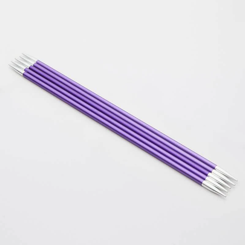 KnitPro Aluminium Zing Double Pointed Needles, Aluminium Double Ended Knitting Pins - Image 27