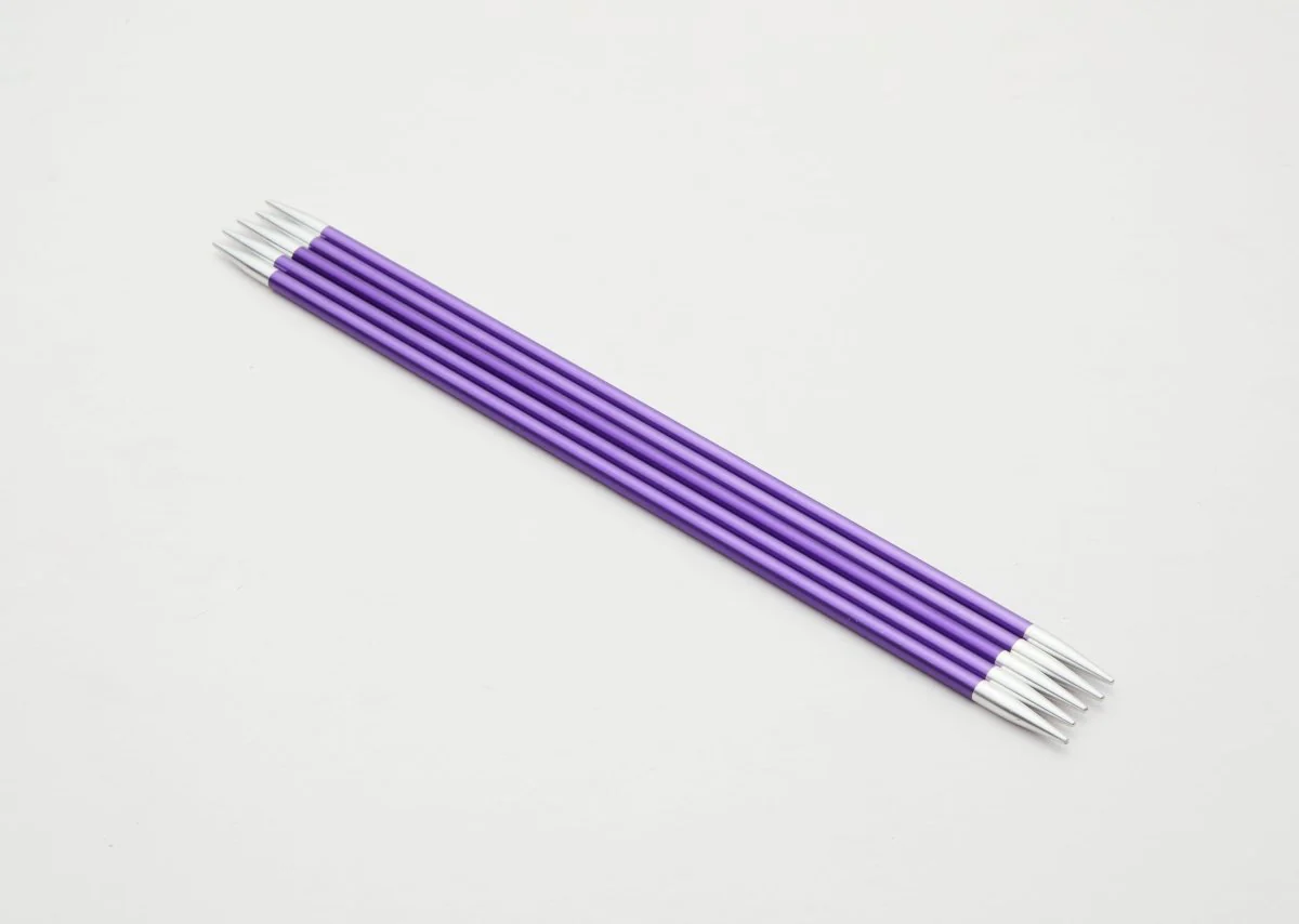 KnitPro Aluminium Zing Double Pointed Needles, Aluminium Double Ended Knitting Pins - Image 28