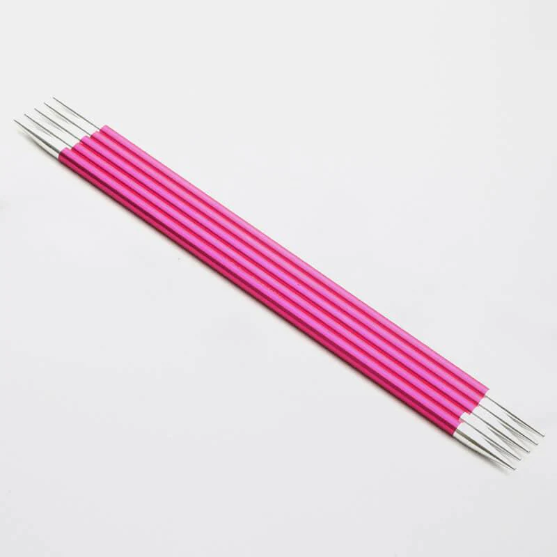 KnitPro Aluminium Zing Double Pointed Needles, Aluminium Double Ended Knitting Pins - Image 31
