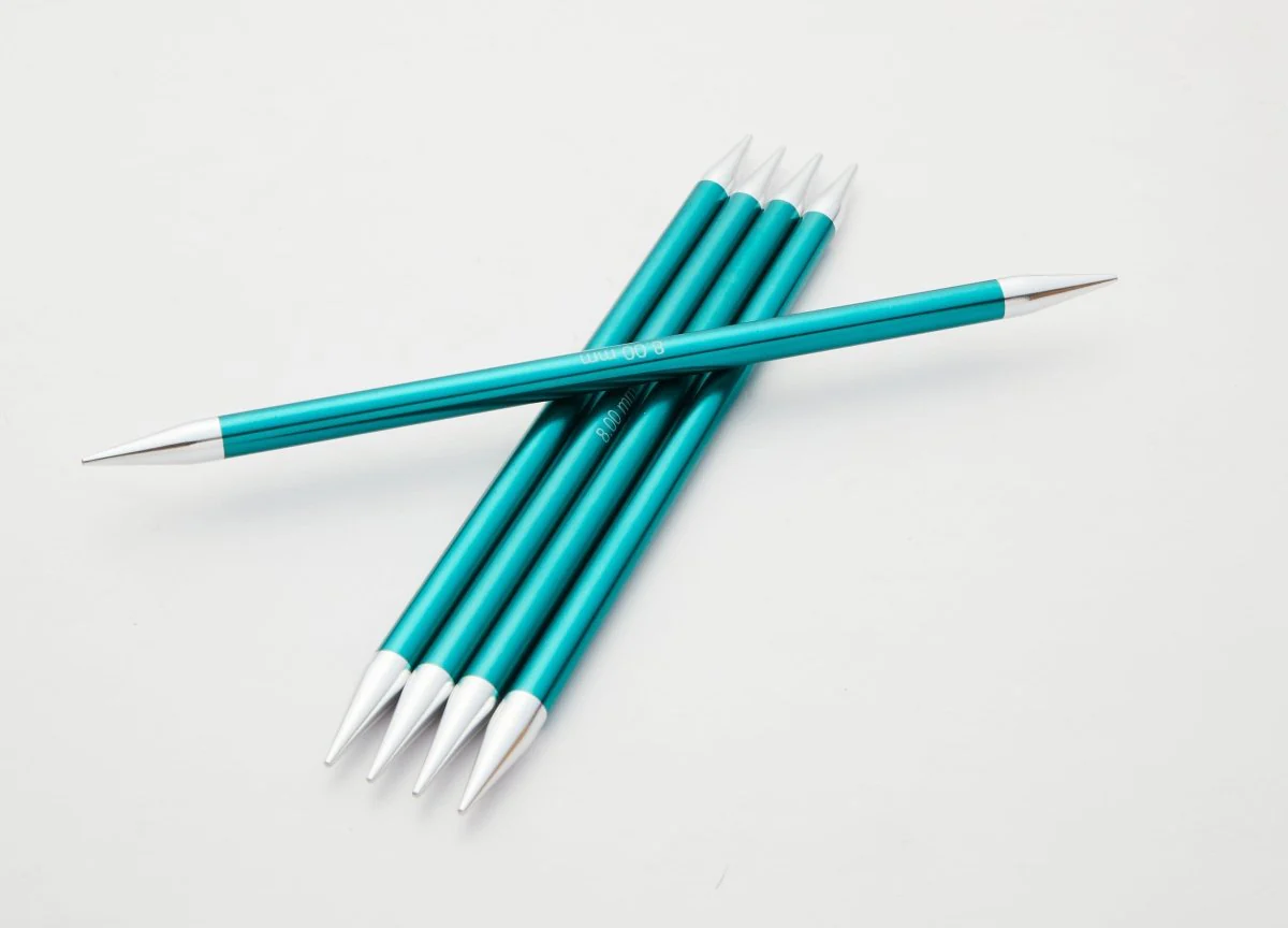 KnitPro Aluminium Zing Double Pointed Needles, Aluminium Double Ended Knitting Pins - Image 36