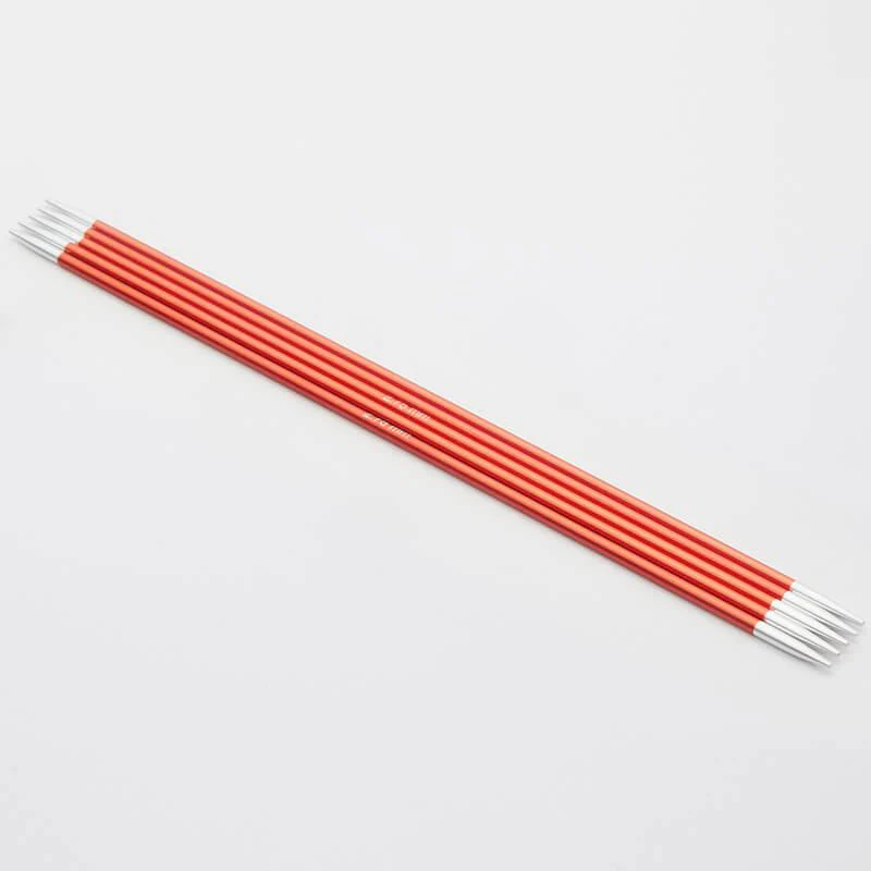 KnitPro Aluminium Zing Double Pointed Needles, Aluminium Double Ended Knitting Pins - Image 8